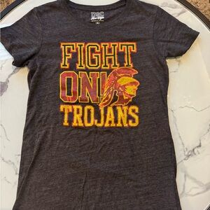 USC Women's Short Sleeve Tee - Gray